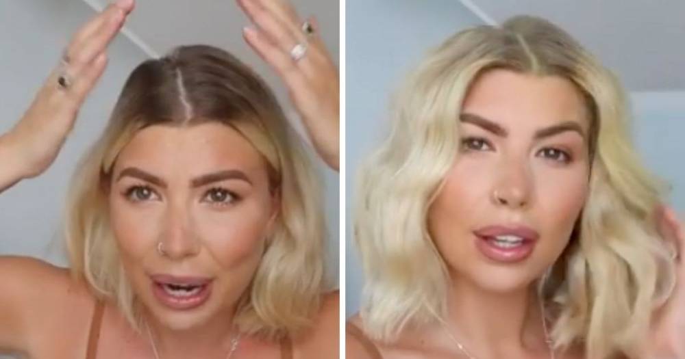 Olivia Bowen shares genius £3.99 trick to hide grown-out roots in just seconds - www.ok.co.uk