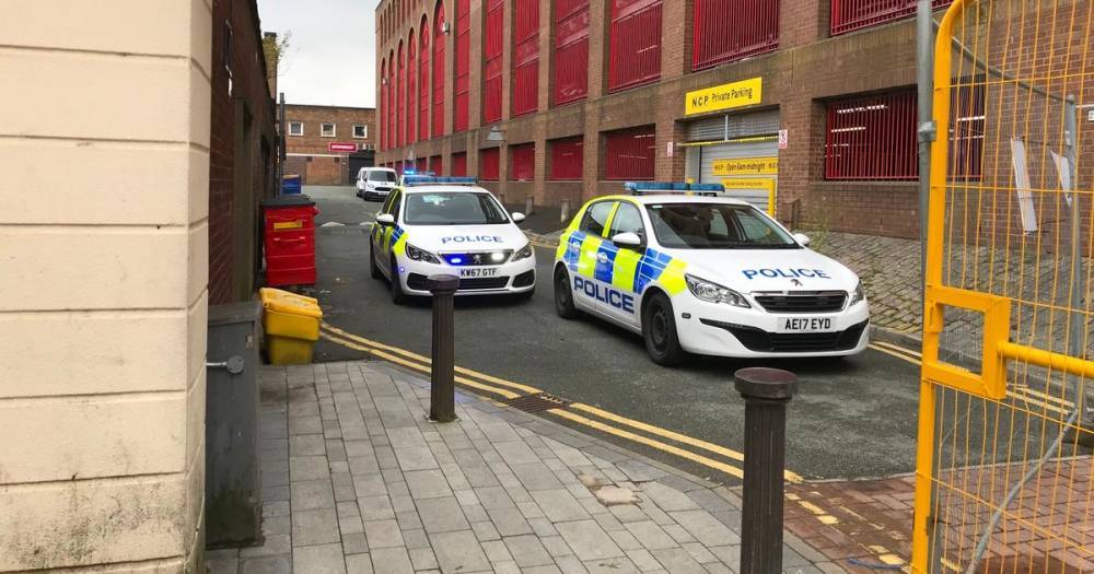 Police called to Bolton town centre as man refuses to leave health centre - www.manchestereveningnews.co.uk - city Bolton
