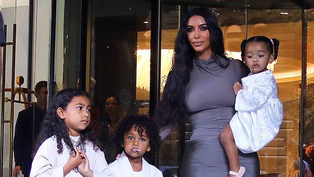 North West, 6, Looks So Grown Up In Sweet Snap With Saint, 4, Chicago, 2, Psalm, 1 - hollywoodlife.com - Chicago