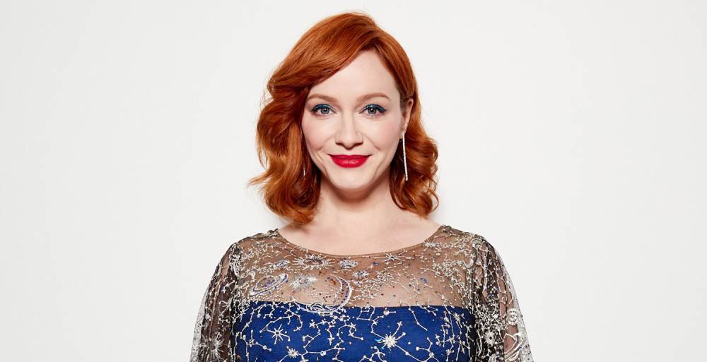 Christina Hendricks Colors Her Hair at Home with This $7 Product! - www.justjared.com