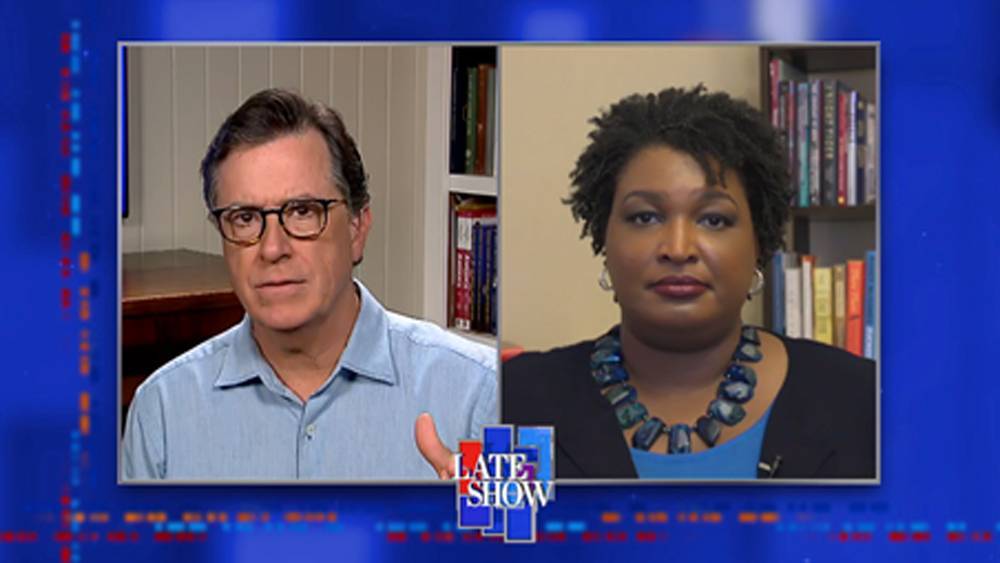 Stacey Abrams To Stephen Colbert On Georgia Primary Woes: “It Was An Unmitigated Disaster” - deadline.com
