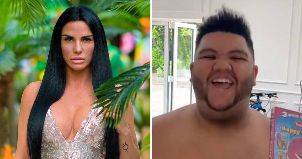 Katie Price shares sweet video of son Harvey's happiness as she gifts him educational DVD - www.ok.co.uk