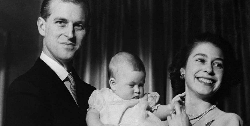 The Royal Family Shared a Rare Throwback Photo of the Queen, Prince Philip, and Prince Charles - www.marieclaire.com