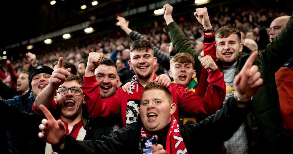 Manchester United invite fans to create mosaic at Old Trafford for Premier League restart - www.manchestereveningnews.co.uk - Manchester - Germany