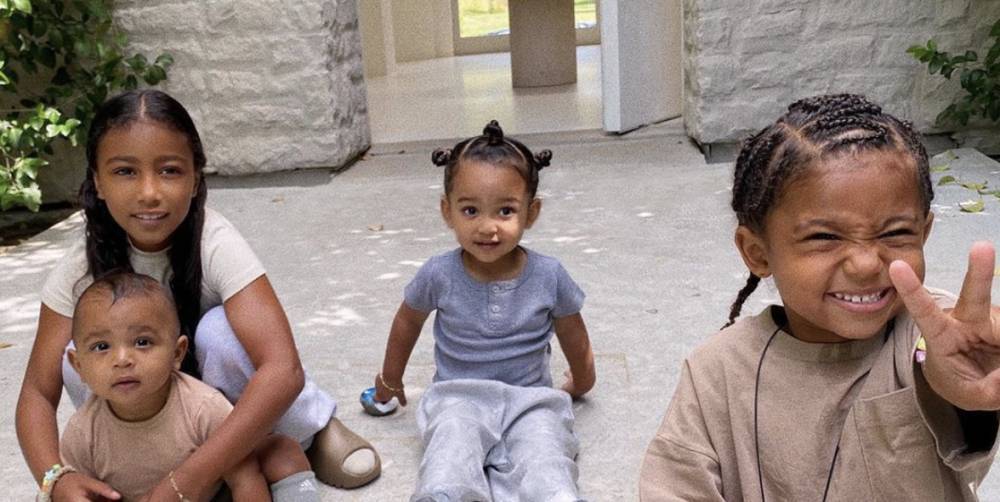 Kim Kardashian West Shares an Adorable Snapshot of All Four of Her Children - www.harpersbazaar.com - Chicago