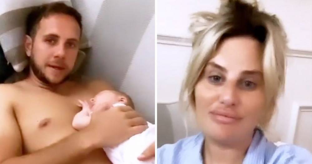 Danielle Armstrong says Orla Mae is 'a daddy's girl' as star moans about doing the 'hard parts' of parenting - www.ok.co.uk