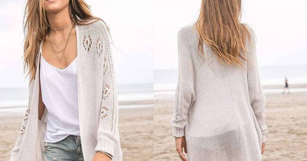Throw On This Carefree Knit Sweater to Complete Your Casual Summer Look - www.usmagazine.com