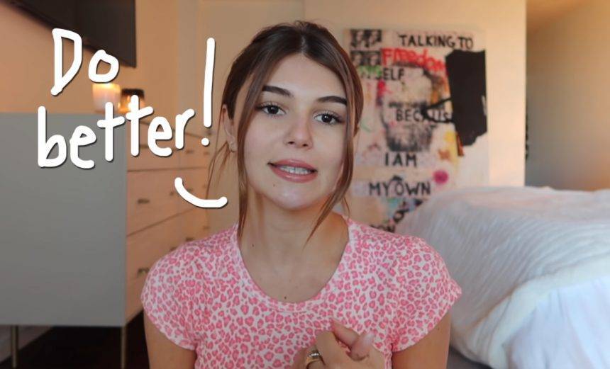 Olivia Jade Dragged After Preachy Post About ‘White Privilege’ - perezhilton.com