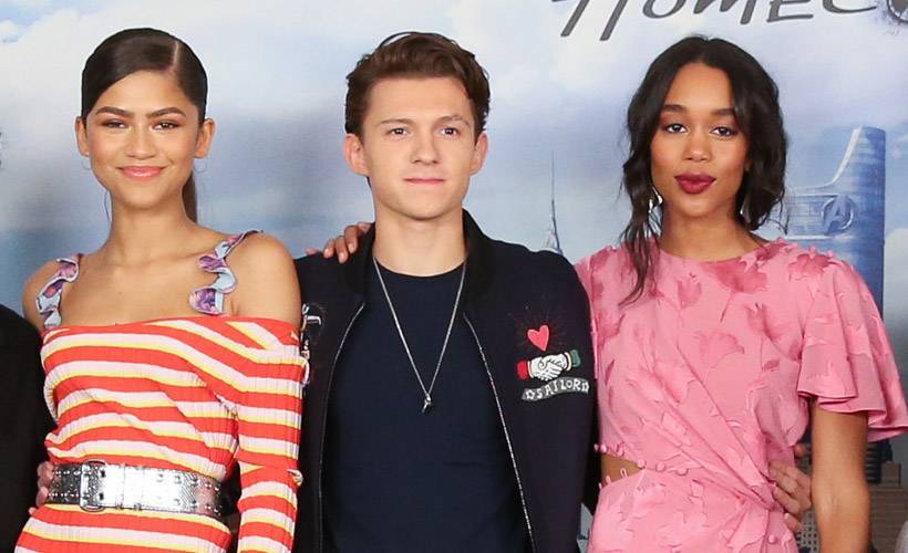 Laura Harrier Originally Thought Zendaya Got Her 'Spider-Man' Role, Praises Marvel for Hiring Two Black Actresses as Leads - www.justjared.com