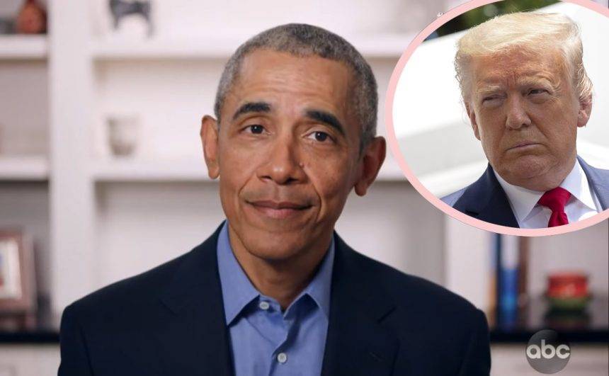 Barack Obama Shades Donald Trump In Calming Message To Americans - perezhilton.com - USA