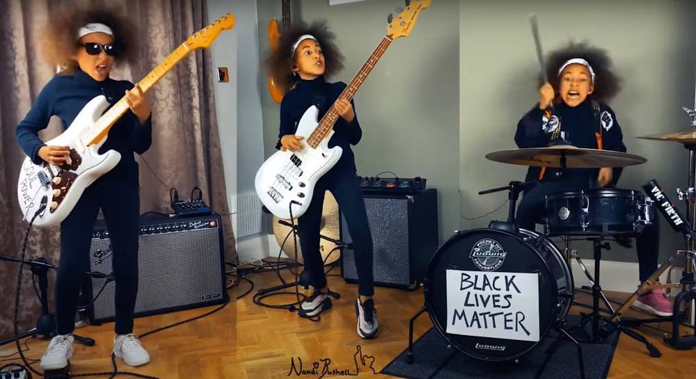 10-Year-Old Girl Insanely Covers Rage Against The Machine To Fight Racism - etcanada.com