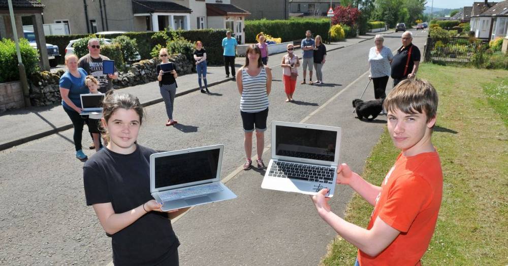 Residents of Perthshire village hit out at poor broadband connection and claim it is affecting their ability to work from home - www.dailyrecord.co.uk