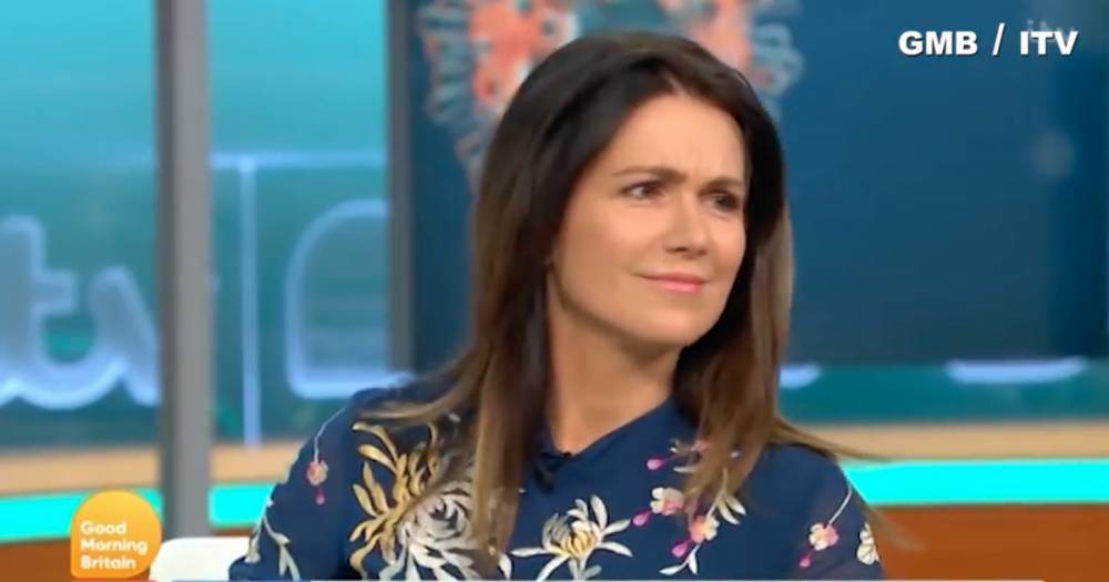 Piers Morgan sex jibe leaves Susanna Reid red faced on GMB - www.dailyrecord.co.uk - Britain