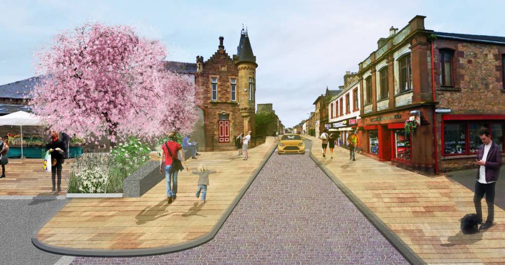 Maybole town centre set for £7.5 million revamp - www.dailyrecord.co.uk - county Hall