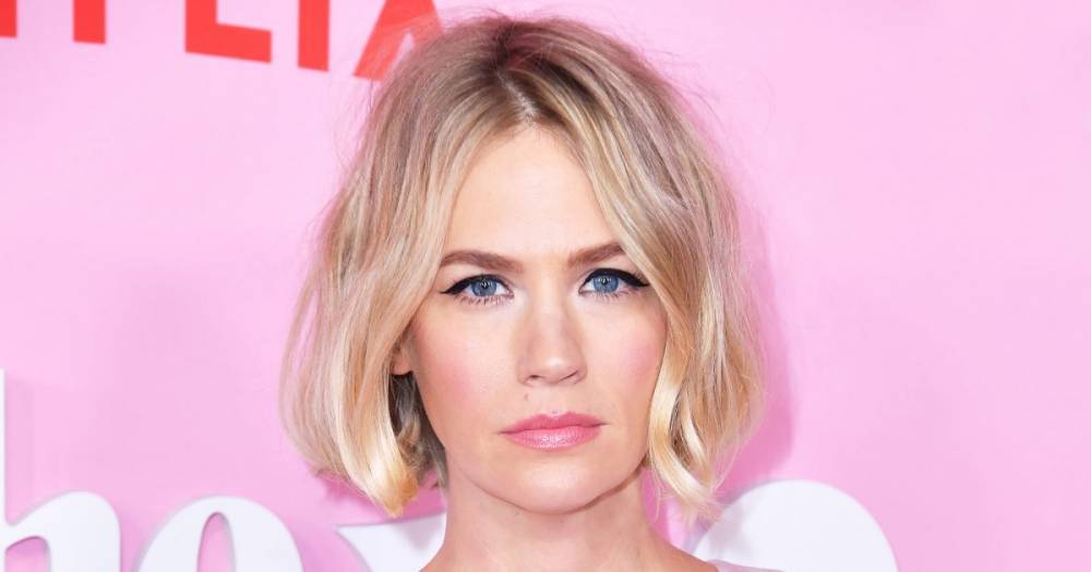 January Jones Shares Photo of Son, 8, Participating in Protests After ‘Necessary Hard Conversations’ About Racism - www.usmagazine.com