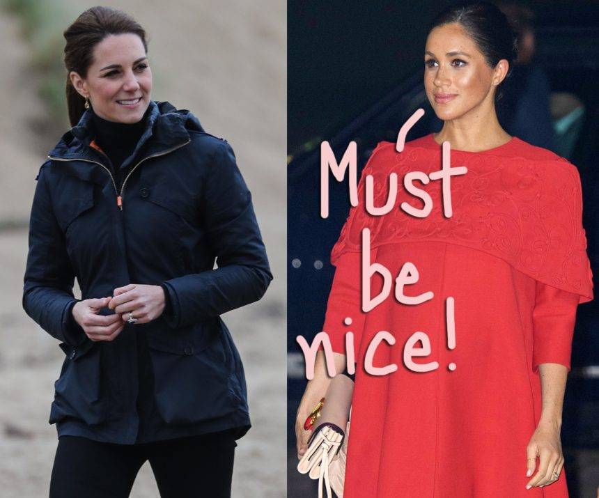 Meghan Markle Annoyed At Kensington Palace For Supporting Kate Middleton In Article Dispute! - perezhilton.com - Britain