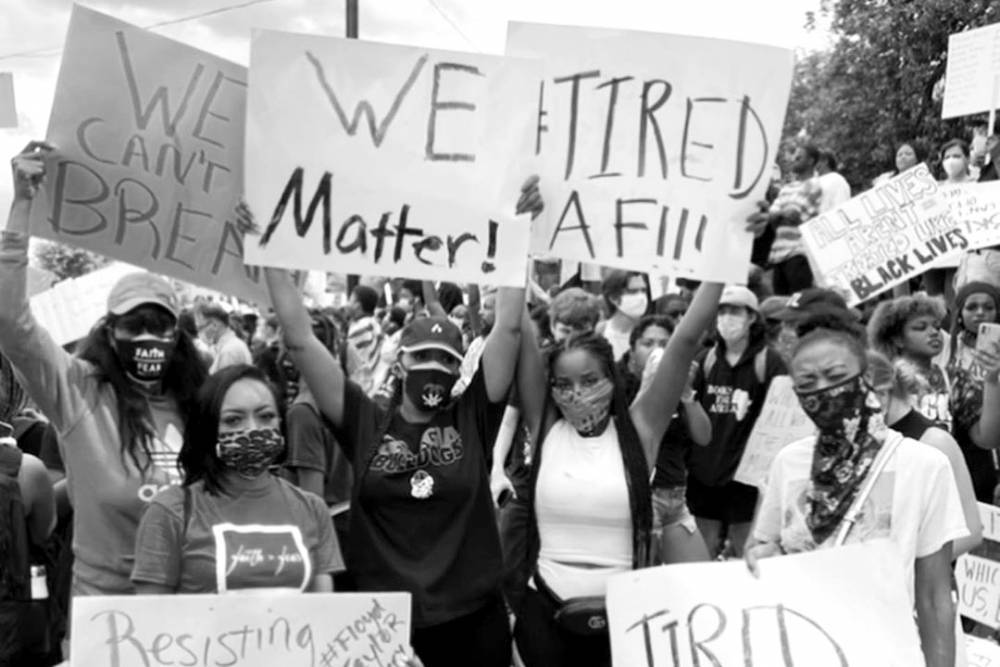 Porsha Williams Posts Powerful Footage from Peaceful Protests in Atlanta - www.bravotv.com - Minnesota - Atlanta