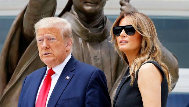 Trump Asks Solemn Melania Trump To Smile In New Photo Op As Civil Unrest Rises Across The Country - hollywoodlife.com - Washington