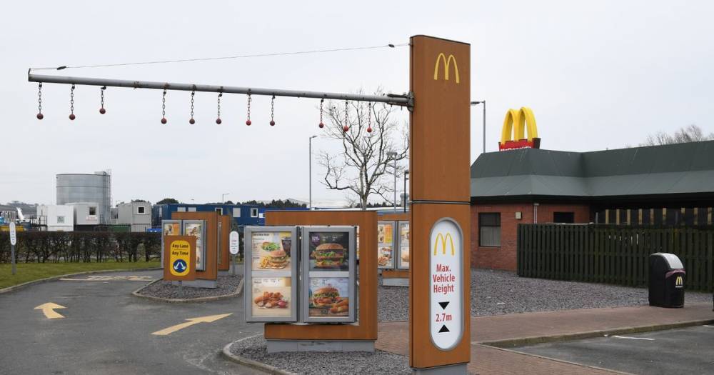 McDonald's drive-thrus in East Kilbride will be among the first to open in Lanarkshire today - www.dailyrecord.co.uk - Britain - Ireland