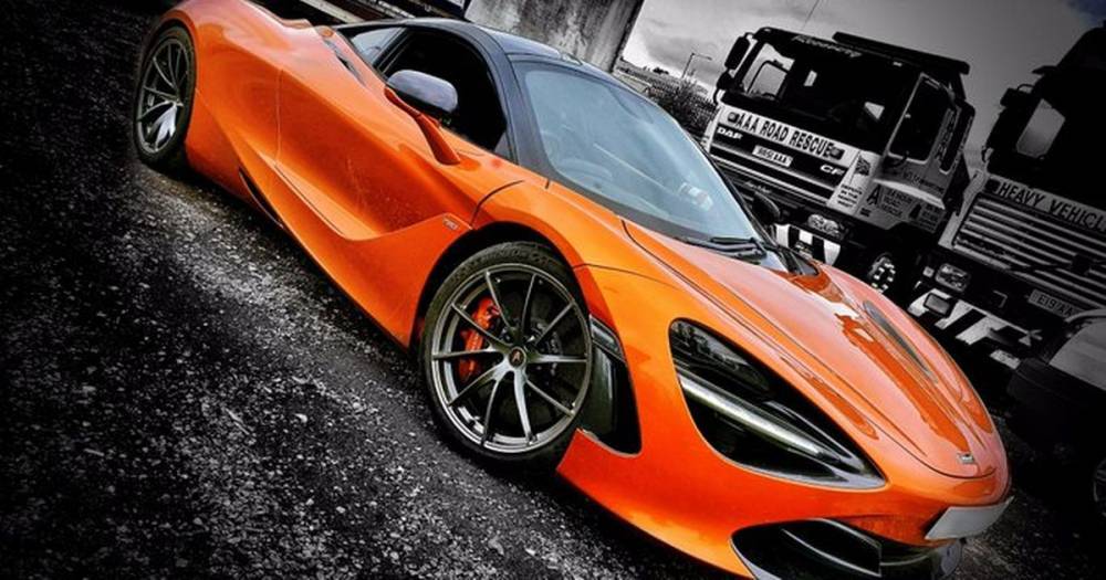 'Doesn't it look ace in the yard?' Police show off impounded £206k McLaren supercar after driver caught speeding on M61 - www.manchestereveningnews.co.uk
