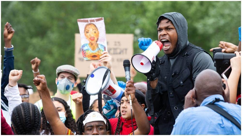 John Boyega Makes Emotional Plea at London’s Black Lives Matter Protest - variety.com - London - Minneapolis - George - Floyd