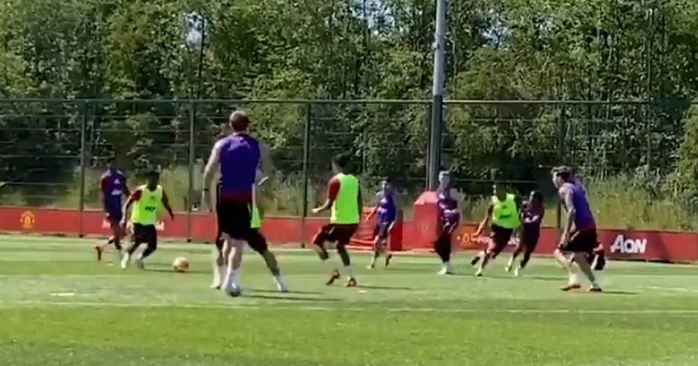 Four things spotted in Manchester United training as Angel Gomes scores a screamer - www.manchestereveningnews.co.uk - Manchester