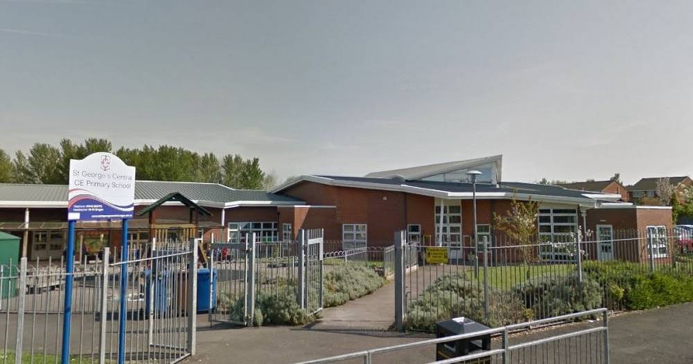 Police rush to scene as man attacked at primary school - www.manchestereveningnews.co.uk - Manchester - county Darlington