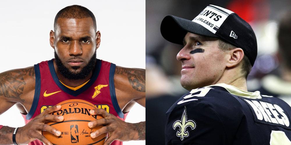 LeBron James Goes In on Drew Brees for These Comments - www.justjared.com