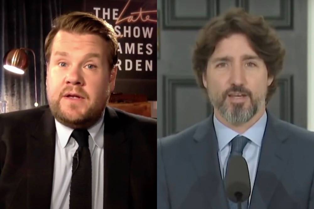 James Corden Fills In 21-Second Pause With More Hard-Hitting Questions For Justin Trudeau - etcanada.com