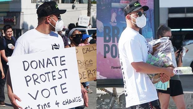 Jake Paul Marches For Black Lives Matter After Accusations Of Looting At Protest - hollywoodlife.com - Arizona