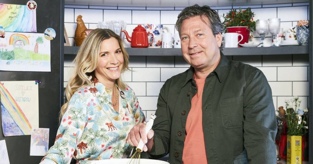 Lisa Faulkner gushes over husband John Torode as they open up on first eight months of marriage - www.ok.co.uk