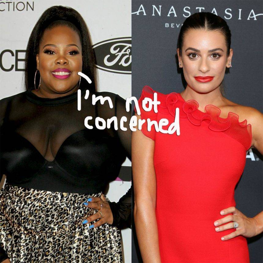 Amber Riley Doesn’t ‘Give A S**t’ About Lea Michele Accusations: ‘People Are Out Here Dying’ - perezhilton.com