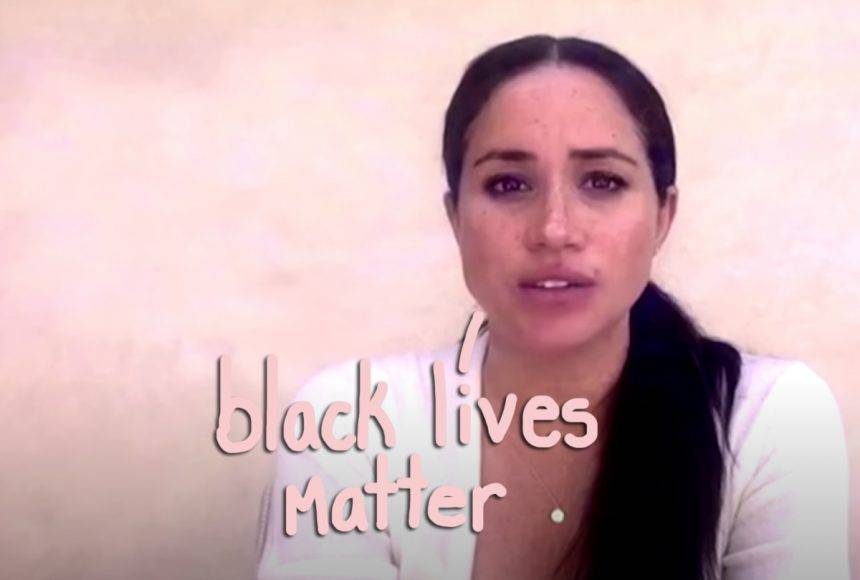 Meghan Markle Speaks Out About George Floyd’s Death & Black Lives Matter In Powerful Graduation Address - perezhilton.com - Los Angeles