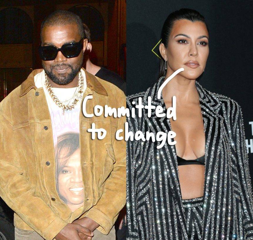 Kanye West & Kourtney Kardashian Make BIG Donations After Days Of Silence - perezhilton.com