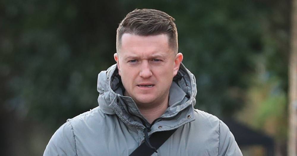 Tommy Robinson arrested on suspicion of assault in retail park - www.dailyrecord.co.uk - county Barrow