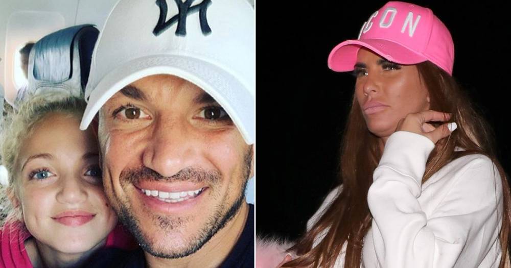 Peter Andre and his daughter Princess laugh over Katie Price's former careers - www.ok.co.uk