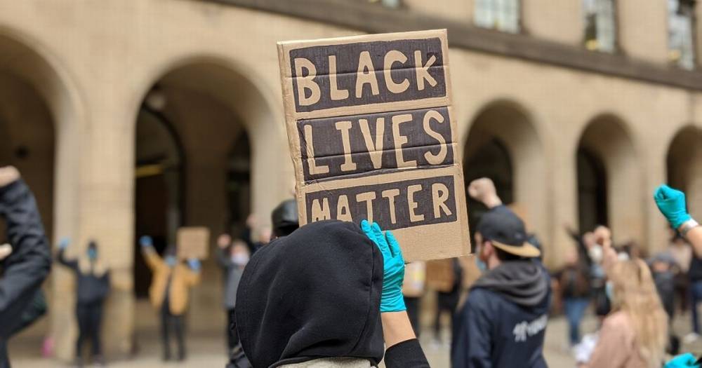 A Black Lives Matter demonstration took place in Manchester today... here's what happened - www.manchestereveningnews.co.uk - Manchester - county Bristol