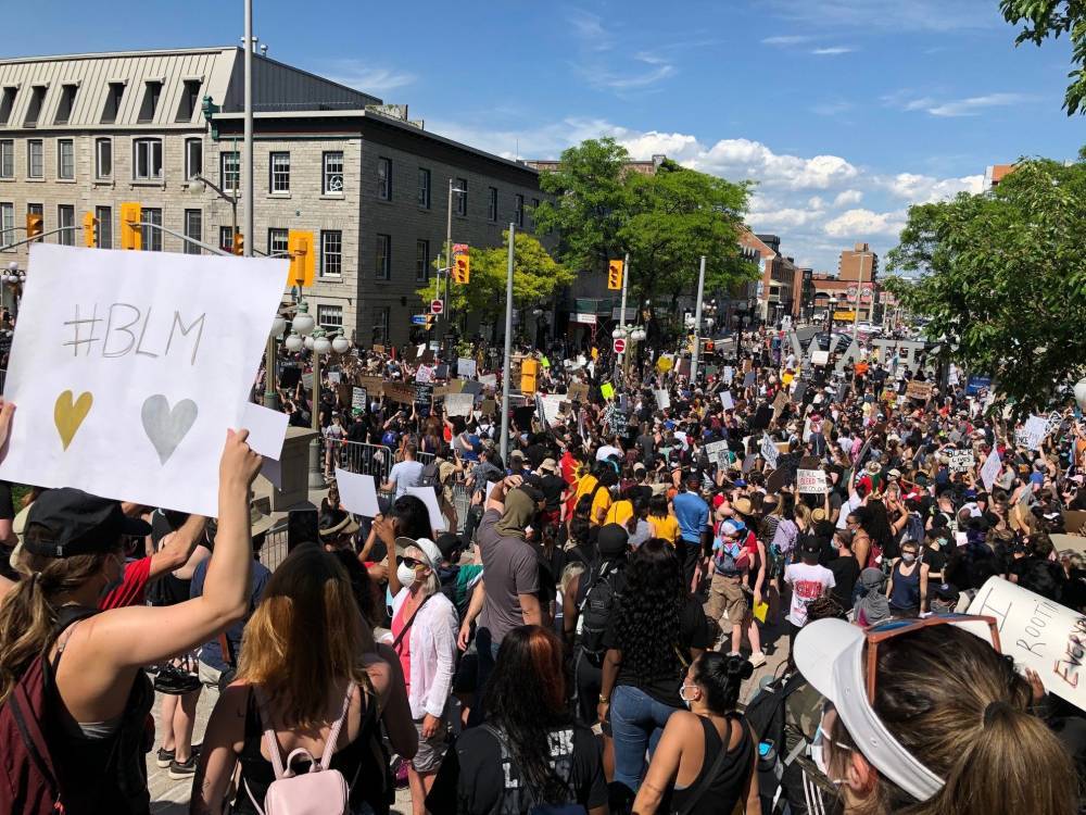 Trudeau Joins Anti-Racism March In Ottawa - etcanada.com - USA - Canada - city Ottawa