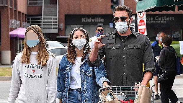 Ben Affleck’s Girlfriend Ana De Armas Daughter Violet, 14, Twin In Matching Outfits During Grocery Run - hollywoodlife.com - California