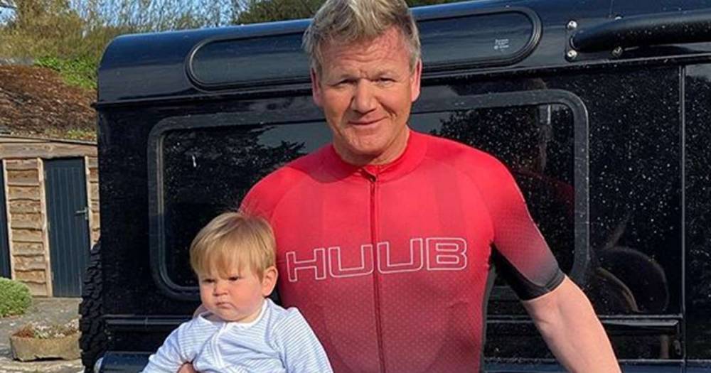 Gordon Ramsay shares adorable new photo of son Oscar – and fans can't believe how alike they look! - www.msn.com