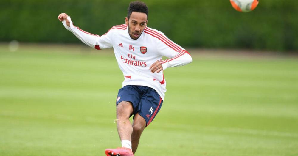 Pierre-Emerick Aubameyang gives an update on Arsenal training ahead of Man City clash - www.manchestereveningnews.co.uk - Manchester