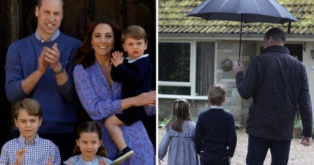 Kate Middleton and Prince William share stunning new photo of Prince George and Princess Charlotte volunteering - www.ok.co.uk - city Sandringham - Charlotte - city Charlotte
