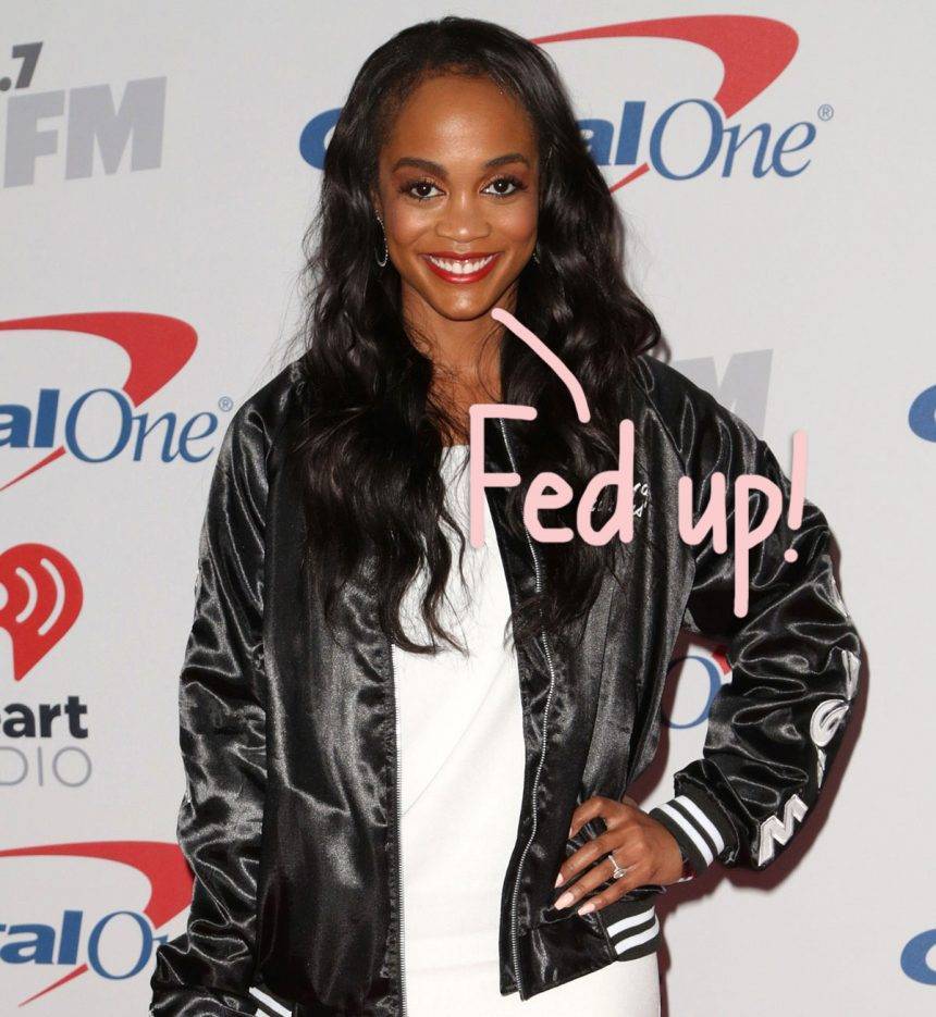 Former Bachelorette Rachel Lindsay Says She’ll Exit The ‘White-Washed’ Franchise If Diversity Issues Aren’t Fixed - perezhilton.com