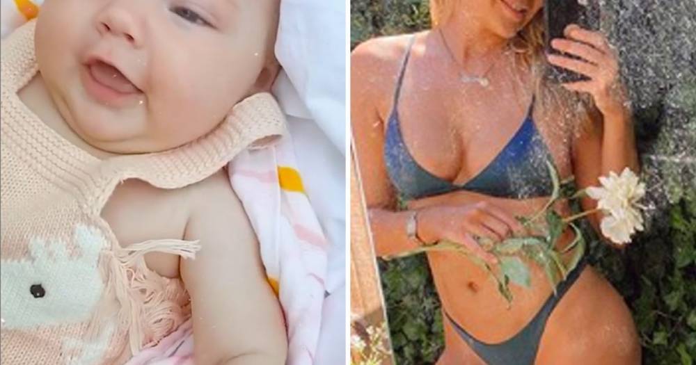 Lydia Bright urges fans to 'be kind' after facing backlash for sharing post-baby body snap - www.ok.co.uk