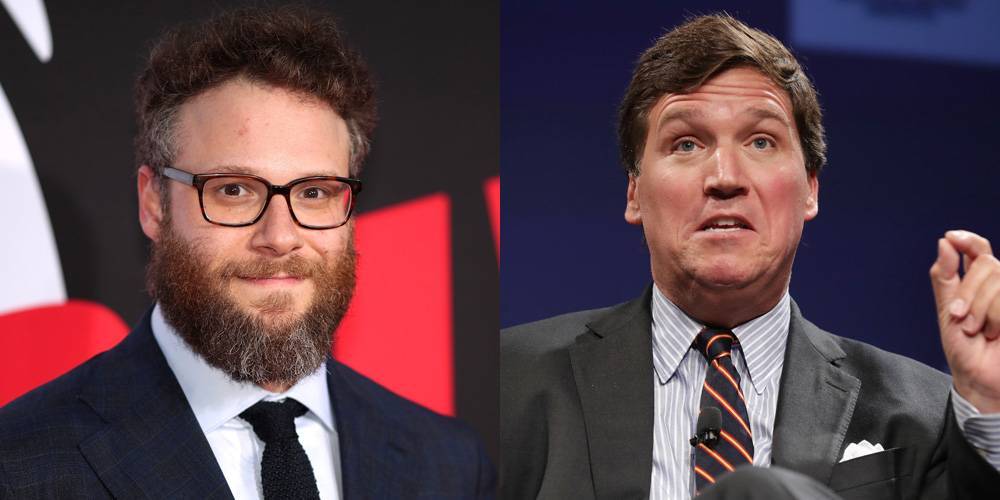 Seth Rogen Calls Out Fox News' Tucker Carlson: 'F--k This Pasty A--hole' - www.justjared.com