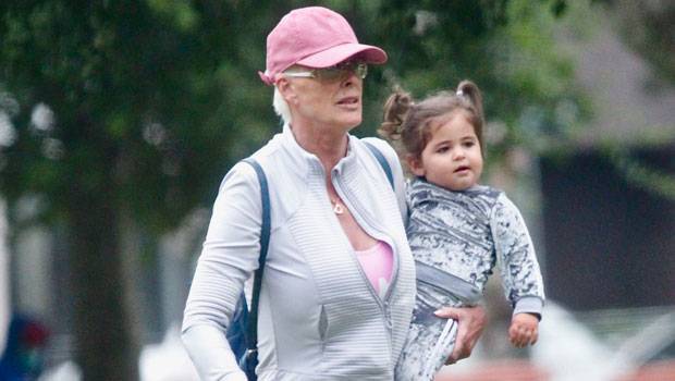 Brigitte Nielsen, 56, Cradles Daughter Frida, 1, During Their Fun Outing In Los Angeles — See Pics - hollywoodlife.com - Los Angeles - California