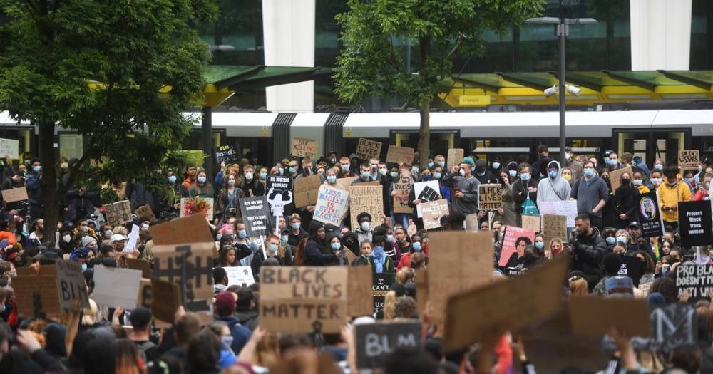 Thousands take to the streets of Manchester for third day of Black Lives Matter protests - www.manchestereveningnews.co.uk - Manchester