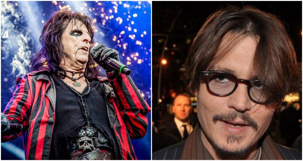 Rocker Alice Cooper reveals he would like to see pal Johnny Depp play him in a biopic - www.hollywoodnewsdaily.com
