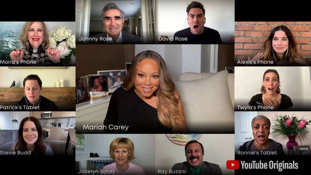Mariah Carey Surprises 'Schitt's Creek' Cast With Special Cameo During YouTube's 'Dear Class of 2020' Reunion - www.etonline.com - county Levy