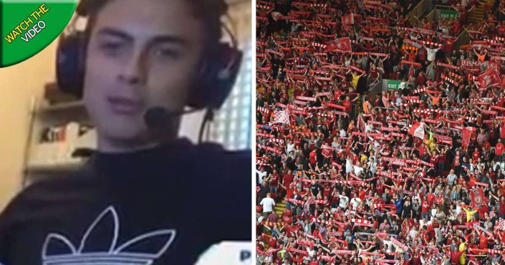 Paulo Dybala sings Liverpool anthem You'll Never Walk Alone while playing FIFA 20 - www.msn.com